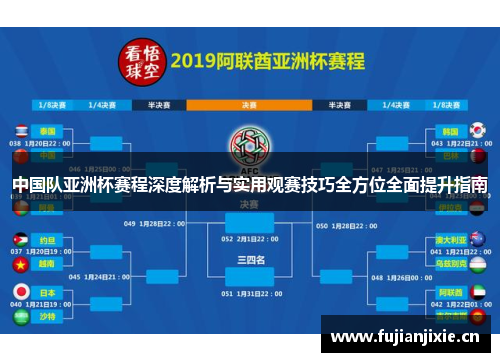 中国队亚洲杯赛程深度解析与实用观赛技巧全方位全面提升指南